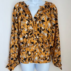 🌼 Tularosa Mia Top Marigold Blossom - Size Large